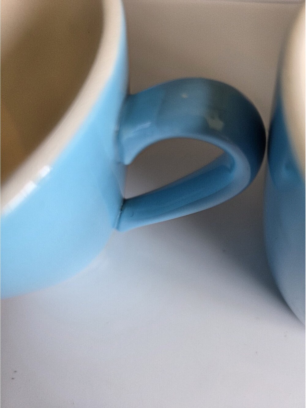 Vintage Atomic Blue 7pcs Sugar + Shakers + COFFEE CUPS Aqua Teal Blue MCM  SC2 - Picture 7 of 16